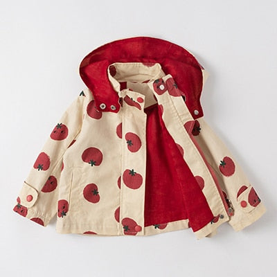 2023 printemps automne filles coupe-vent manteau vestes bébé