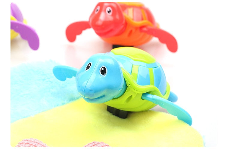 Générique Wind-up Tortue d'eau bébé baignade Baignoire Piscine Jouet Animaux Jouets de Bain pour Enfants Jouet de Bain Flottant Clockwork rentable et durableProfessionnel