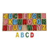 156pcs coloré en bois lettre alphabet jouets éducatifs pour enfants