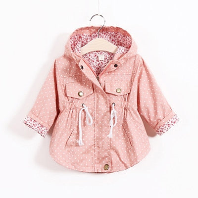 2023 printemps automne filles coupe-vent manteau vestes bébé