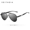 VEITHDIA – lunettes de soleil en aluminium photochromique pour homme et femme, verres polarisés UV400, à la mode, pour conduire, pour l'extérieur, 6699