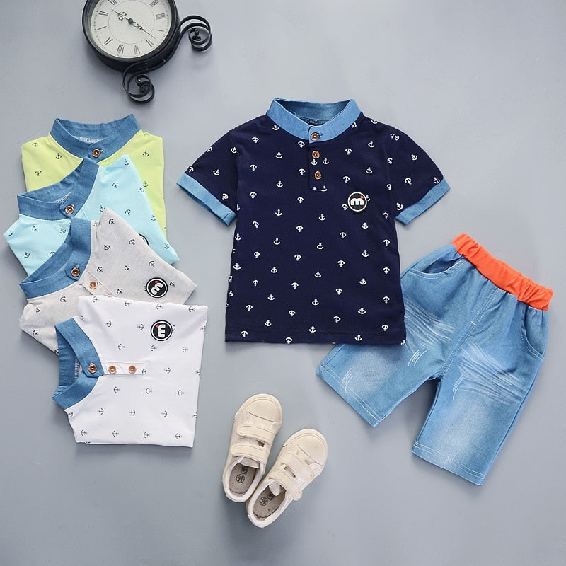 été garçons vêtements ensembles bébé