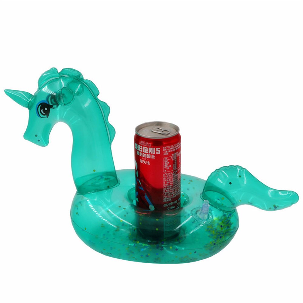 Porte Goblet Gonflable Piscine,Piscine Porte-Boisson Gonflable sous-verres gonflables flottant piscine pour plage fete soirées à la piscine jouets