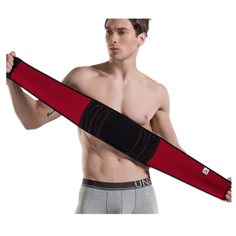 Respirant sport orthèse lombaire ceinture de soutien de taille Posture orthopédique bas du dos colonne vertébrale orthopédique soulage la bande de pression protéger