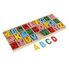 156pcs coloré en bois lettre alphabet jouets éducatifs pour enfants