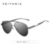 VEITHDIA – lunettes de soleil en aluminium photochromique pour homme et femme, verres polarisés UV400, à la mode, pour conduire, pour l'extérieur, 6699