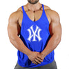 Homme Débardeur de Sport T-Shirt Gilet sans Manche Maillot Tank Top Stretch Fitness Jogging Gym