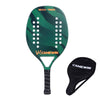 Raquette de Paddle de Tennis de plage,Carbone Professionnel, visage en doux ,équipement de Tennis Padel avec Housse de Protection,pour le Tennis de Plage