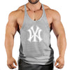 Homme Débardeur de Sport T-Shirt Gilet sans Manche Maillot Tank Top Stretch Fitness Jogging Gym