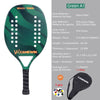 Raquette de Paddle de Tennis de plage,Carbone Professionnel, visage en doux ,équipement de Tennis Padel avec Housse de Protection,pour le Tennis de Plage