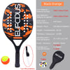 Raquette de Paddle de Tennis de plage,Carbone Professionnel, visage en doux ,équipement de Tennis Padel avec Housse de Protection,pour le Tennis de Plage