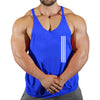 Homme Débardeur de Sport T-Shirt Gilet sans Manche Maillot Tank Top Stretch Fitness Jogging Gym