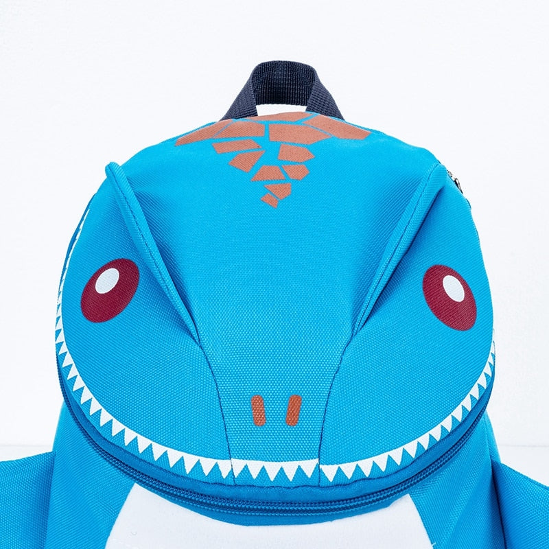 Sac à dos mignon de dessin animé pour bébé, avec sangle de sécurité, Anti-perte, dinosaure, pour les enfants