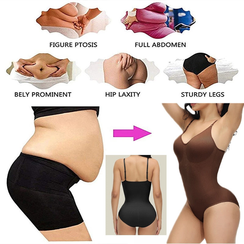 2 ACHETE LE 3 EME Body OFFERT Sculptant Femmes Gainant Minceur Bodys Shapewear Tops Amincissant ContrôLe Du Ventre Plat