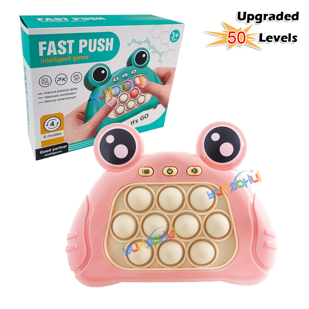 Contrôleur Sensoriel Fidget Fidget Jouet, Pop Out Push Bubble Puzzle Jeux, Pop It Jouet Anti Stress Sac Pop It Jouet Anti Stress Sensory Fidget Toy Sensory Toys pour enfants