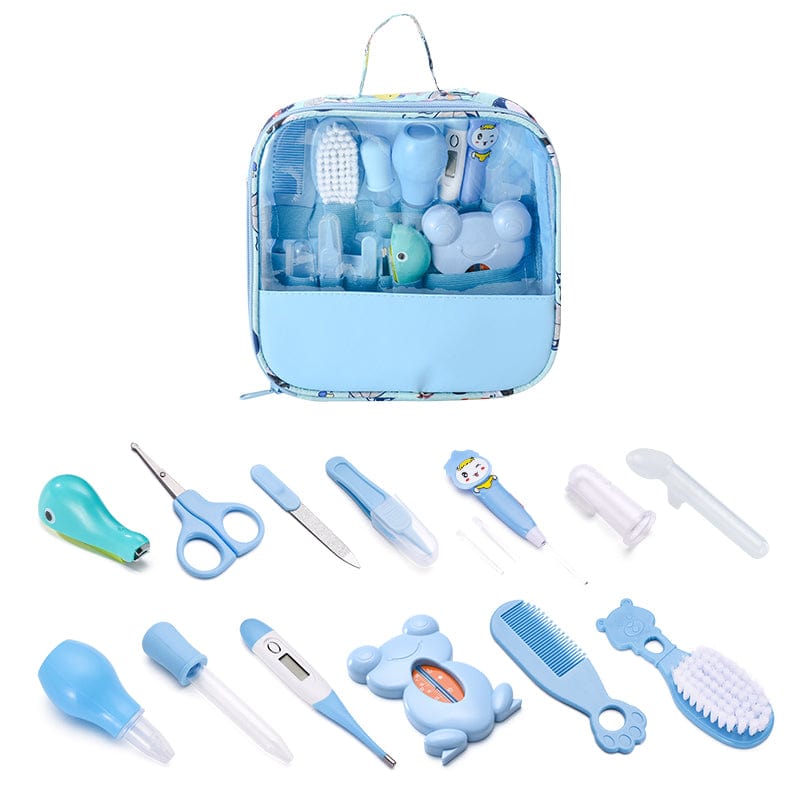 Trousse de soin bébé 13 accessoires silicone