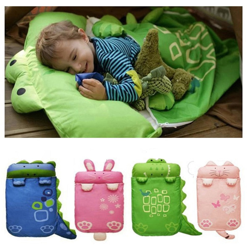 Sac De Couchage pour Bébé - Hiver Épaissi Unisexe Enfants Infantile Animal Imprimé Mignon Doux Confortable Sommeil Sac 0-4Ans